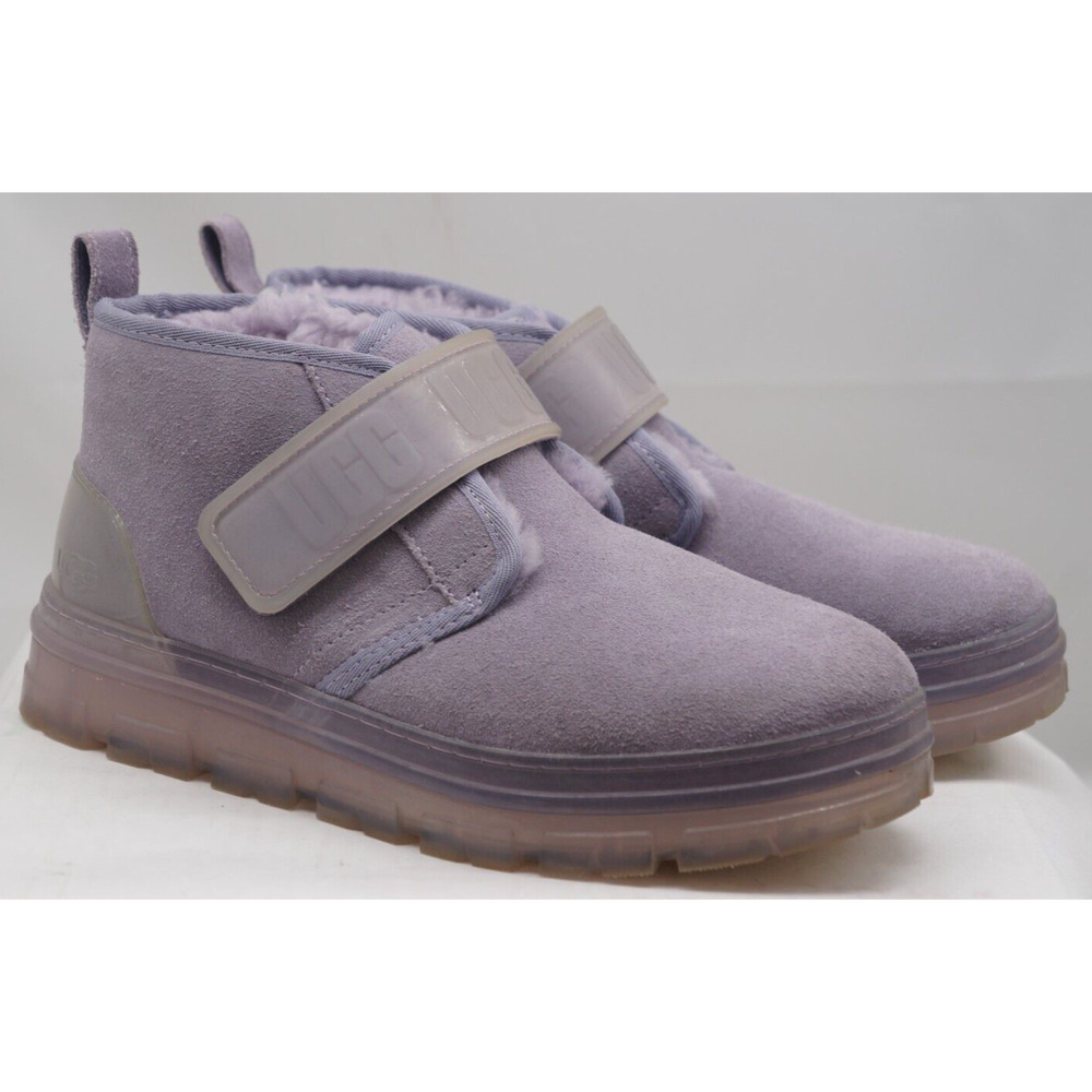 UGG NEUMEL JUNE GLOOM CLEAR SUEDE CLASSIC CHUKKA BOOTS 1137030 SZ 9 - Picture 4 of 11